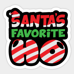 Santa's favorite HO Sticker